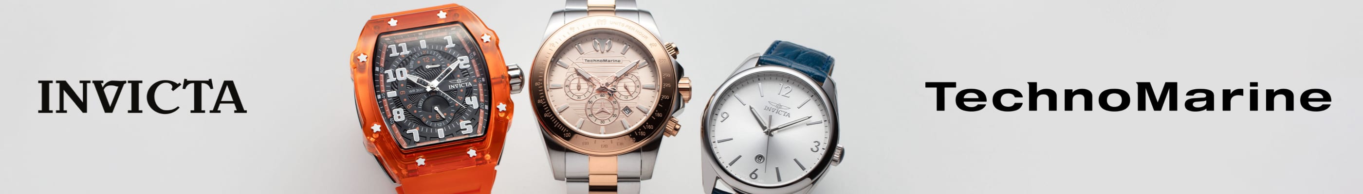 Featuring Invicta & TechnoMarine