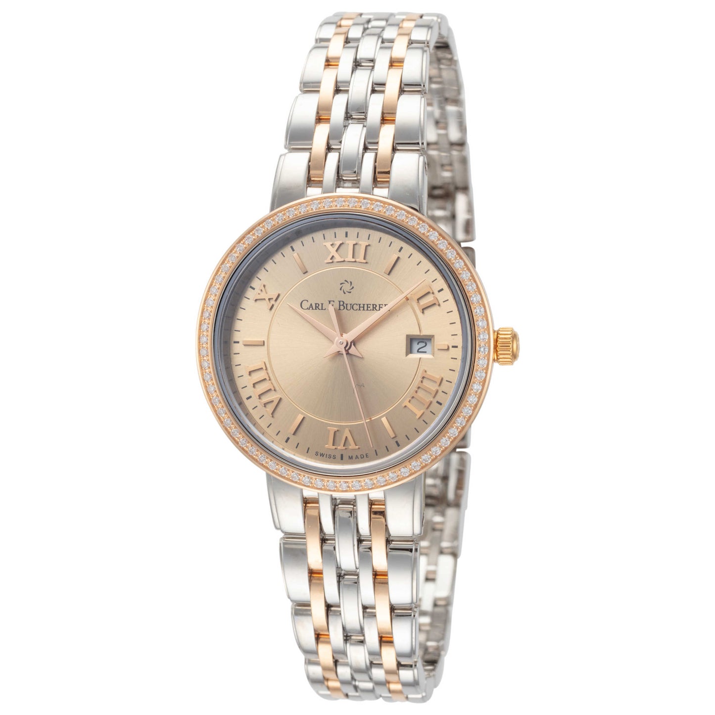 Front view of Carl F. Bucherer Adamavi Women's Quartz Watch 00.10315.07.45.31