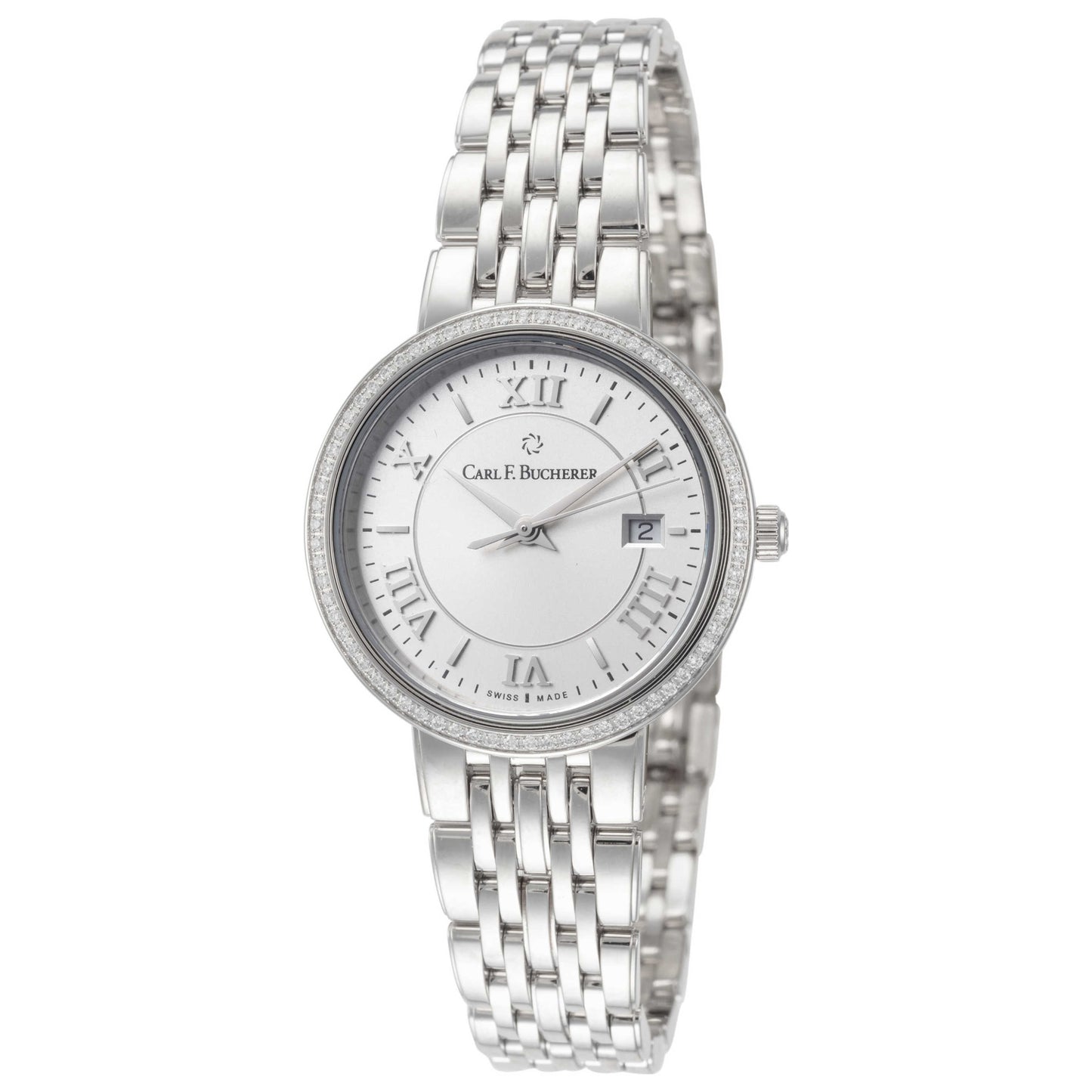 Front view of Carl F. Bucherer Adamavi Women's Quartz Watch 00.10315.08.15.31