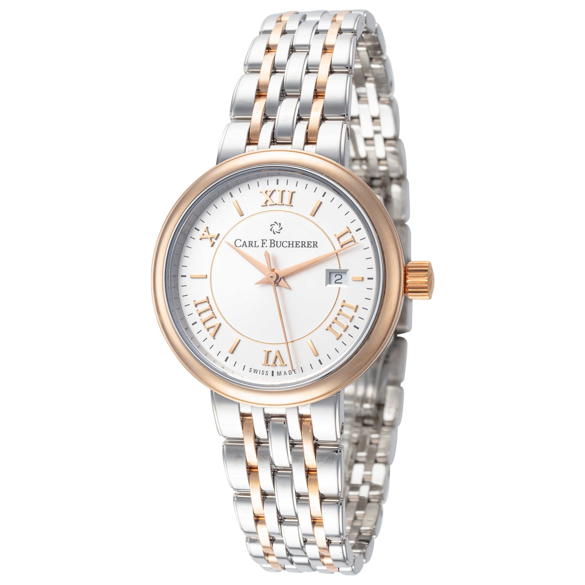 Front view of Carl F. Bucherer Adamavi Women's Automatic Watch 00.10320.07.15.21