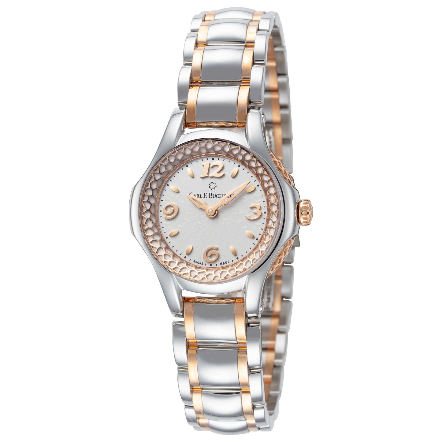 Front view of Carl F. Bucherer Pathos Princess Women's Quartz Watch 00.10520.07.26.21