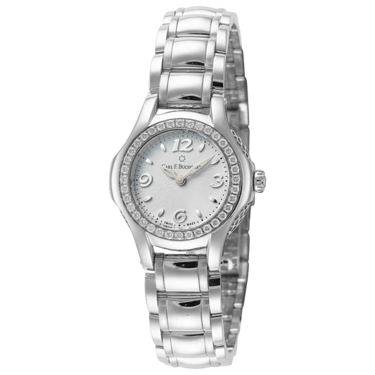 Front view of Carl F. Bucherer Pathos Princess Women's Quartz Watch 00.10521.08.26.31