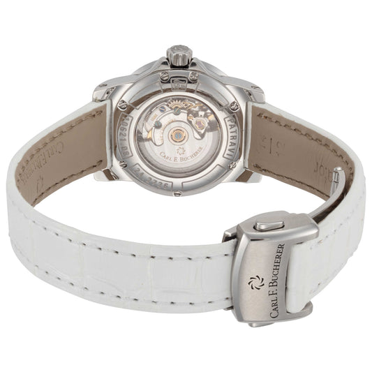 Back view of Carl F. Bucherer Patravi Women's Automatic Watch 00.10621.08.77.01