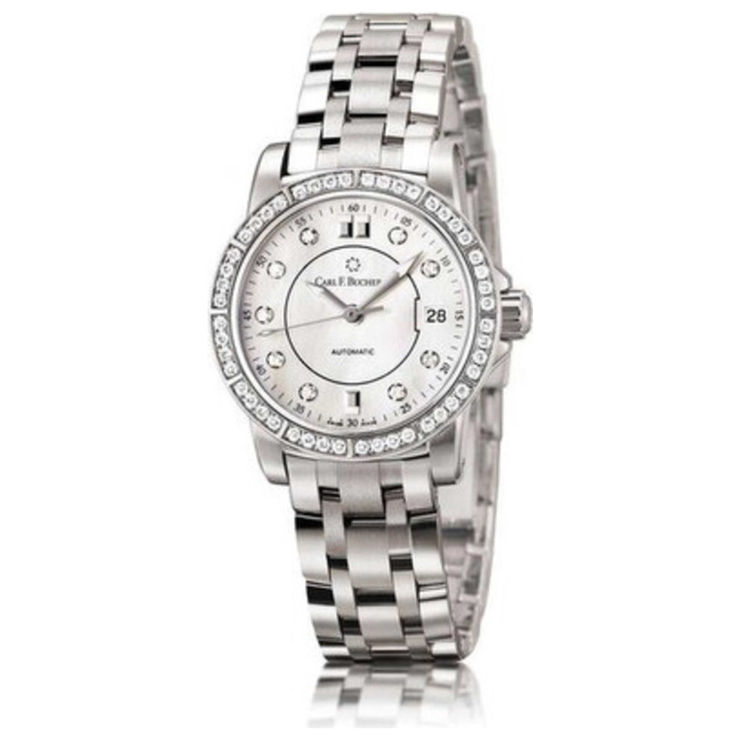 Front view of Carl F. Bucherer Patravi Women's Automatic Watch 00.10621.08.77.31