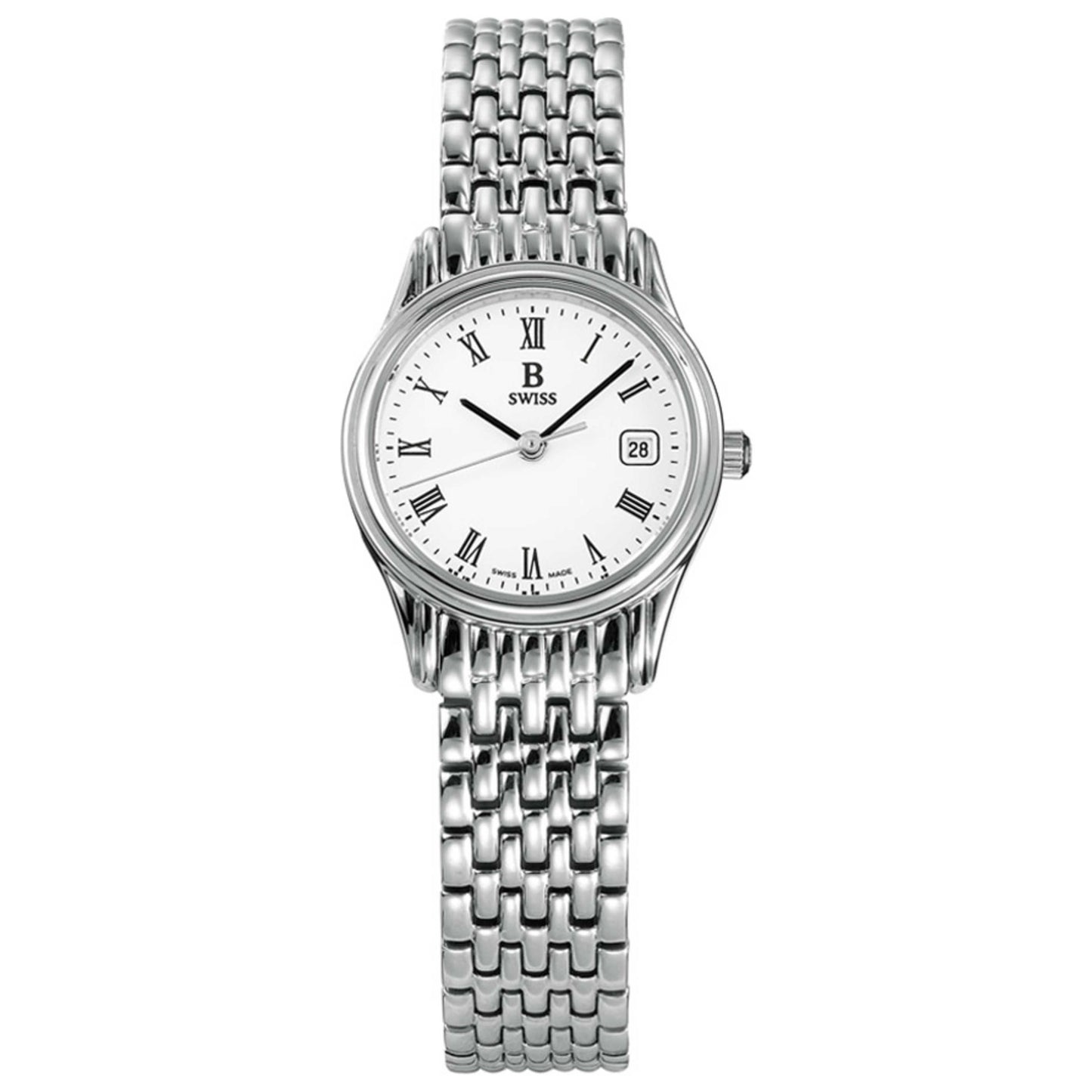 Front view of B Swiss Classic Women's Quartz Watch 00.50002.08.21.21