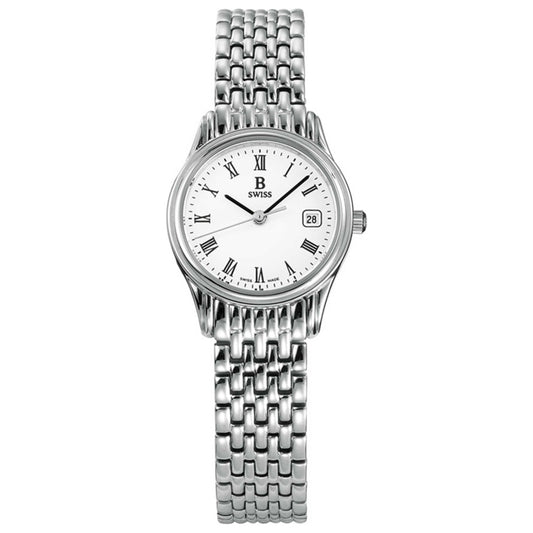 Front view of B Swiss Classic Women's Quartz Watch 00.50002.08.21.21