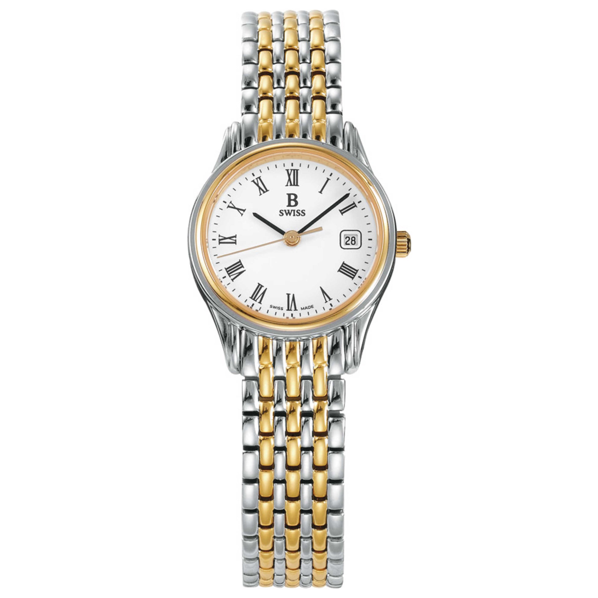 Front view of B Swiss Classic Women's Quartz Watch 00.50002.34.21.21