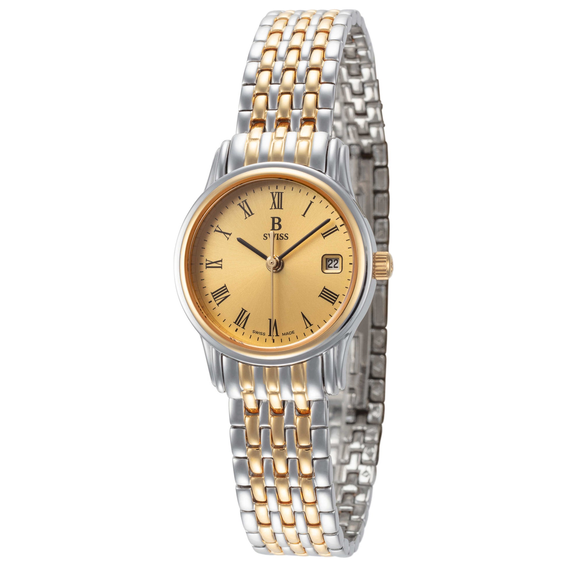 Front view of B Swiss Classic Women's Quartz Watch 00.50002.34.41.21
