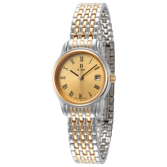 Front view of B Swiss Classic Women's Quartz Watch 00.50002.34.41.21