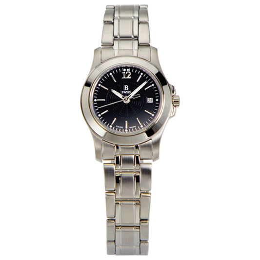 Front view of B Swiss Advantage Women's Quartz Watch 00.50102.08.36.21