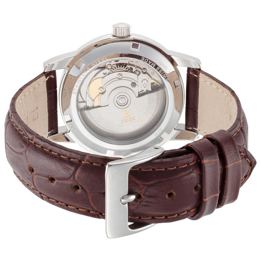 Back view of B Swiss Tradition III Men's Automatic Watch 00.50205.08.11.01