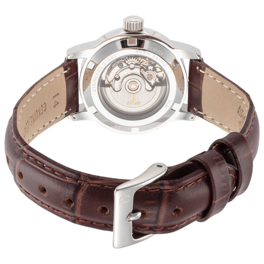 Back view of B Swiss Tradition III Women's Automatic Watch 00.50206.08.11.01