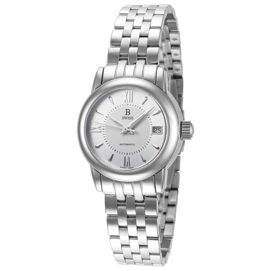 Front view of B Swiss Tradition III Women's Automatic Watch 00.50206.08.15.21