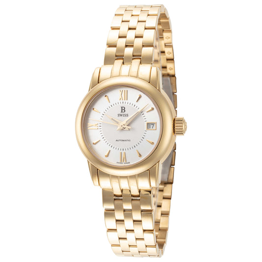 Front view of B Swiss Tradition III Women's Automatic Watch 00.50206.10.15.21