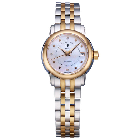 Front view of B Swiss Tradition III Women's Automatic Watch 00.50206.35.79.21