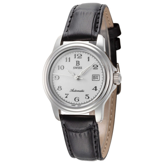 Front view of B Swiss Prestige Women's Automatic Watch 00.50502.08.22.01