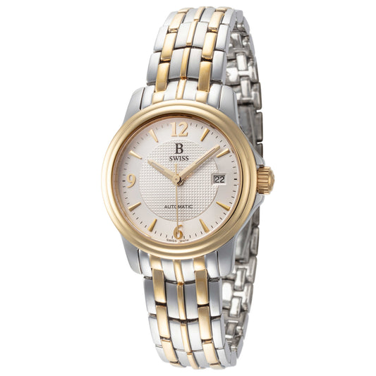 Front view of B Swiss Prestige Women's Automatic Watch 00.50502.34.16.21
