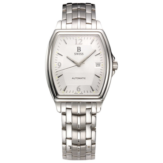 Front view of B Swiss Prestige Men's Automatic Watch 00.50505.08.16.21