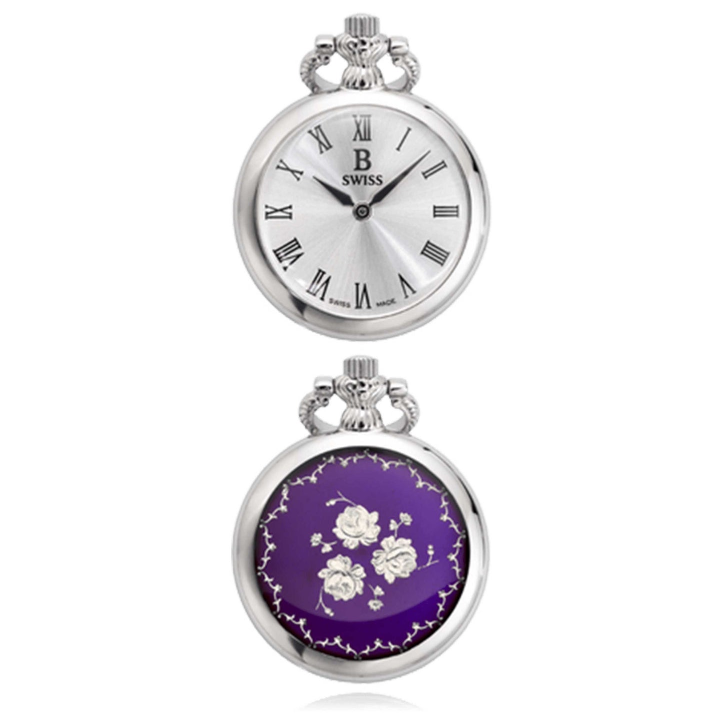Front view of B Swiss Pendatif Women's Quartz Pendant Watch 00.80005.31.11.02