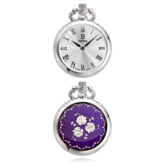 Front view of B Swiss Pendatif Women's Quartz Pendant Watch 00.80005.31.11.02