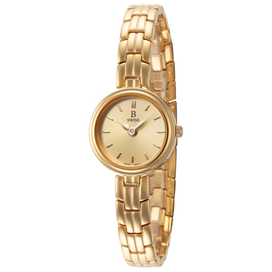Front view of B Swiss Dress Women's Quartz Watch 00.90003.10.43.21