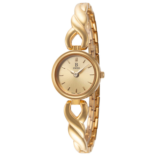 Front view of B Swiss Dress Women's Quartz Watch 00.90004.10.43.21