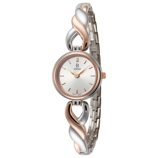 Front view of B Swiss Dress Women's Quartz Watch 00.90004.35.13.21