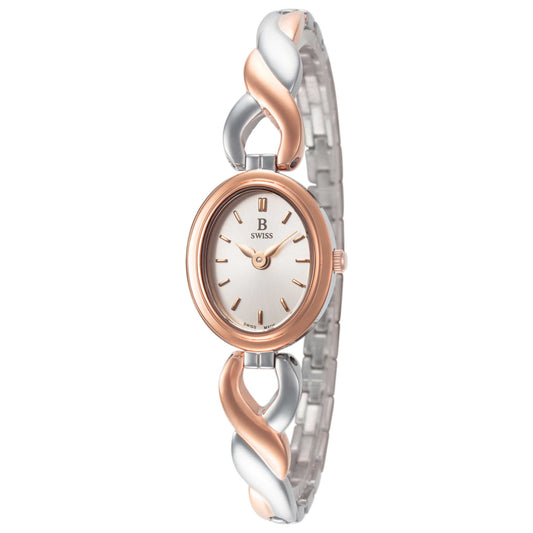 Front view of B Swiss Dress Women's Quartz Watch 00.90006.35.13.21