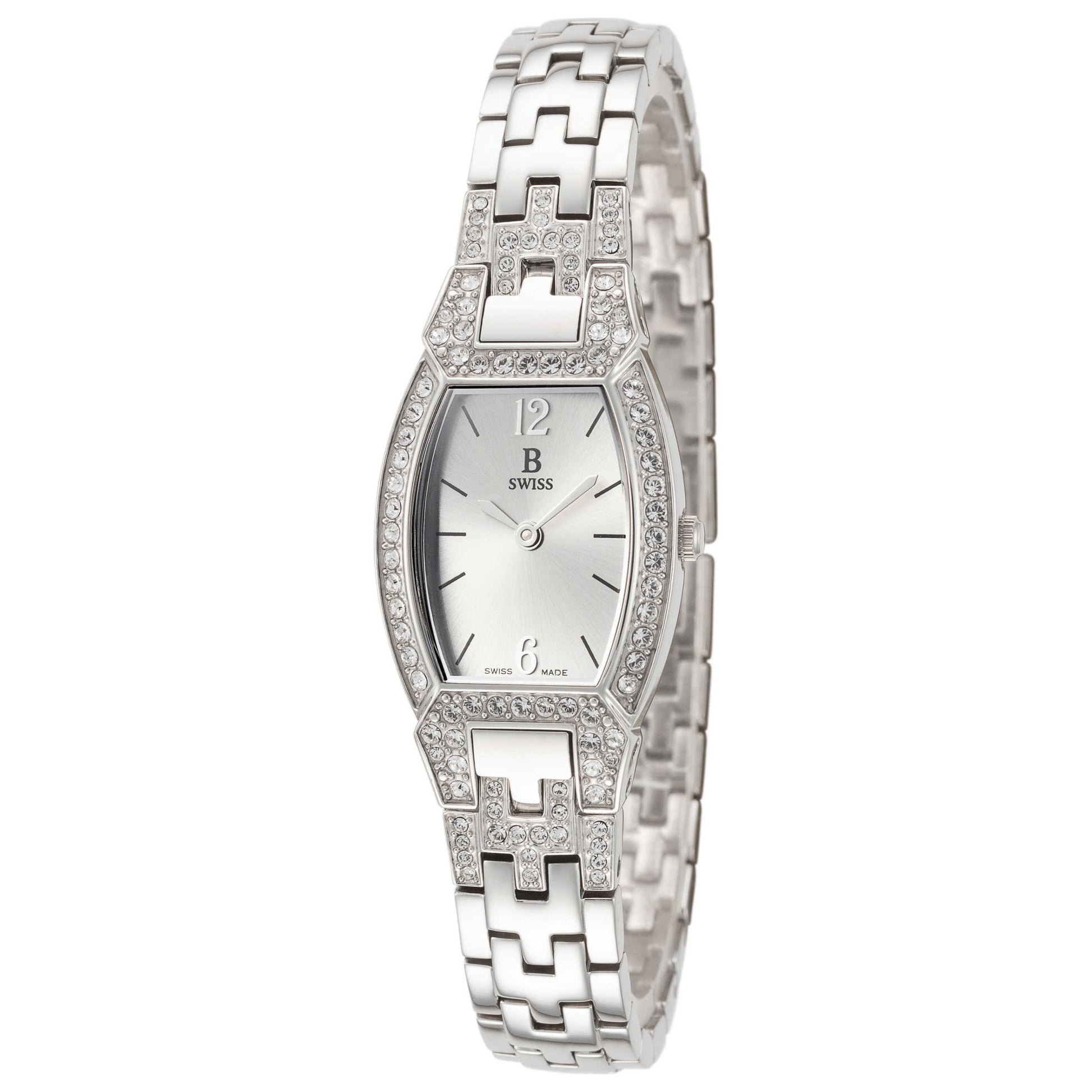 Front view of B Swiss Dress Women's Quartz Watch 00.90010.08.66.31
