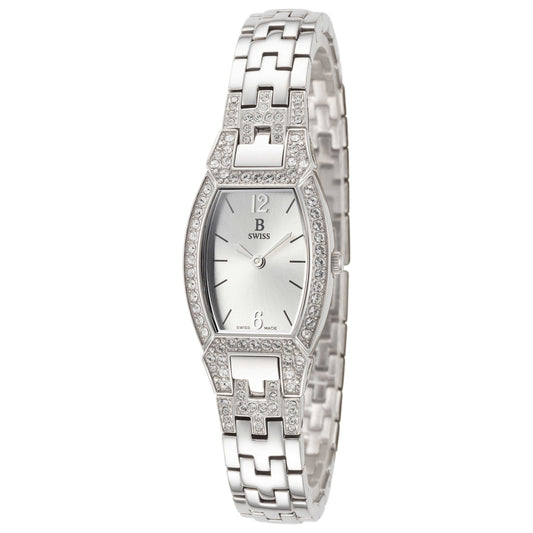Front view of B Swiss Dress Women's Quartz Watch 00.90010.08.66.31