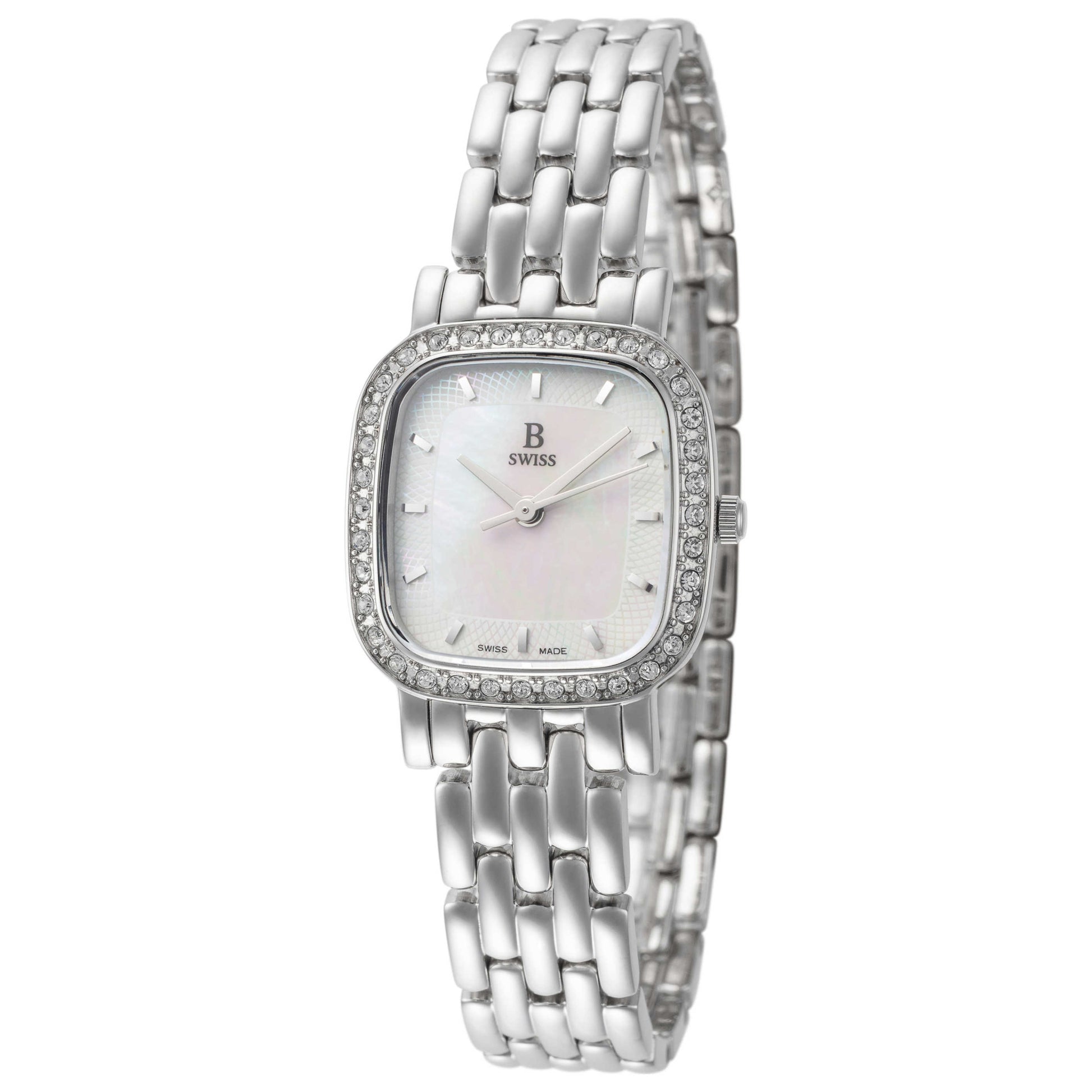 Front view of B Swiss Dress Women's Quartz Watch 00.90012.08.73.31