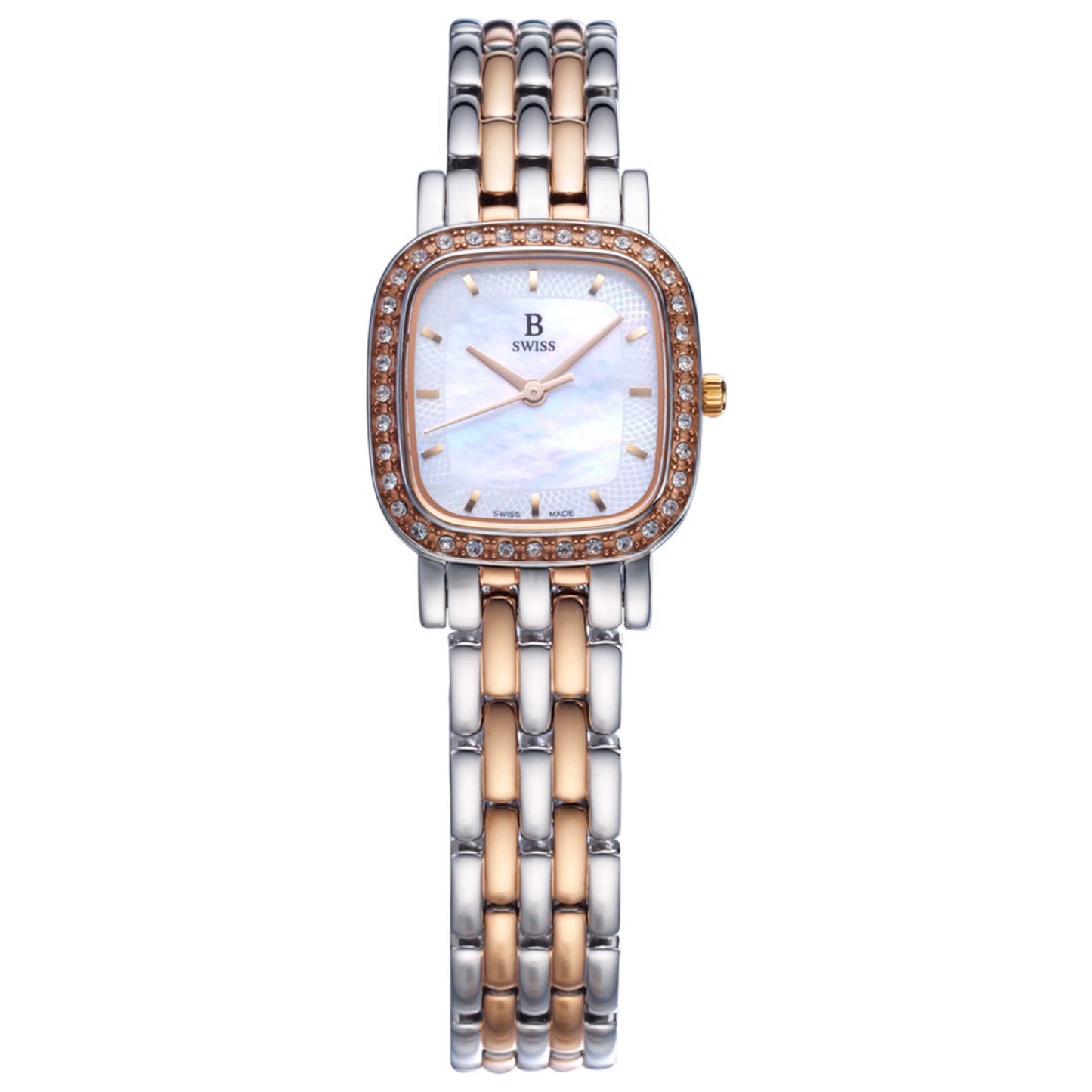Front view of B Swiss Dress Women's Quartz Watch 00.90012.35.73.31