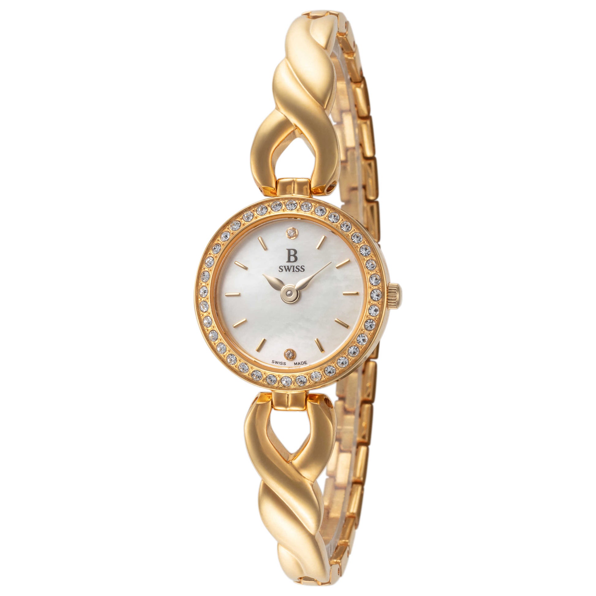 Front view of B Swiss Dress Women's Quartz Watch 00.90014.10.79.31