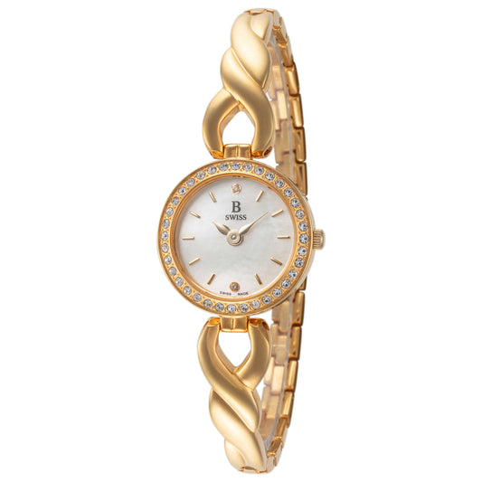 Front view of B Swiss Dress Women's Quartz Watch 00.90014.10.79.31