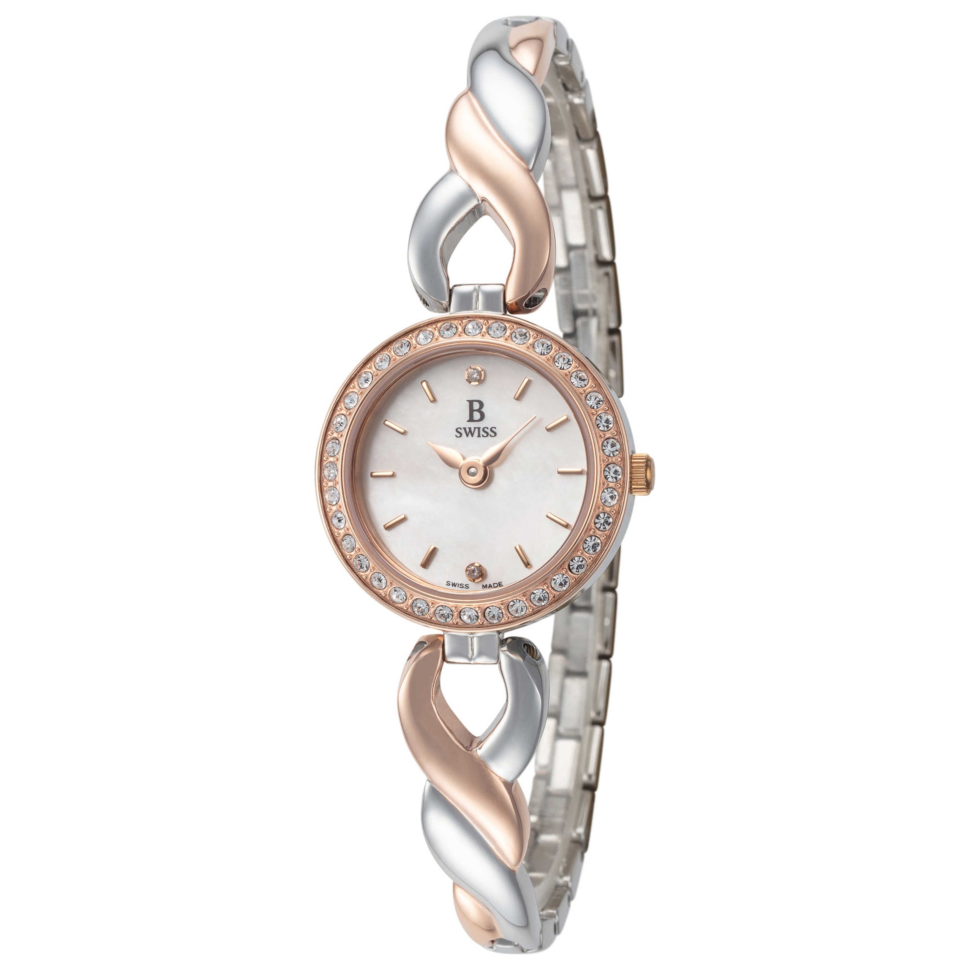 Front view of B Swiss Dress Women's Quartz Watch 00.90014.35.79.31