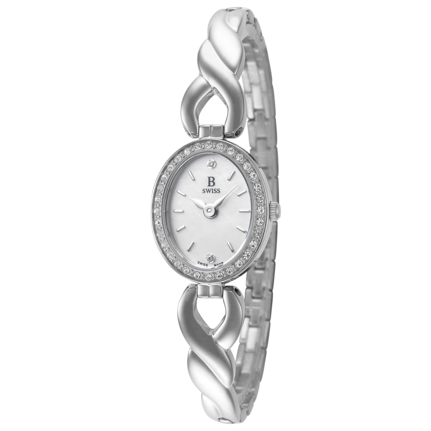 Front view of B Swiss Dress Women's Quartz Watch 00.90016.08.79.31