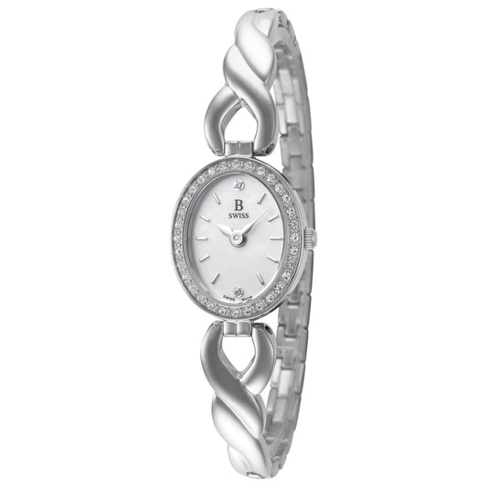 Front view of B Swiss Dress Women's Quartz Watch 00.90016.08.79.31