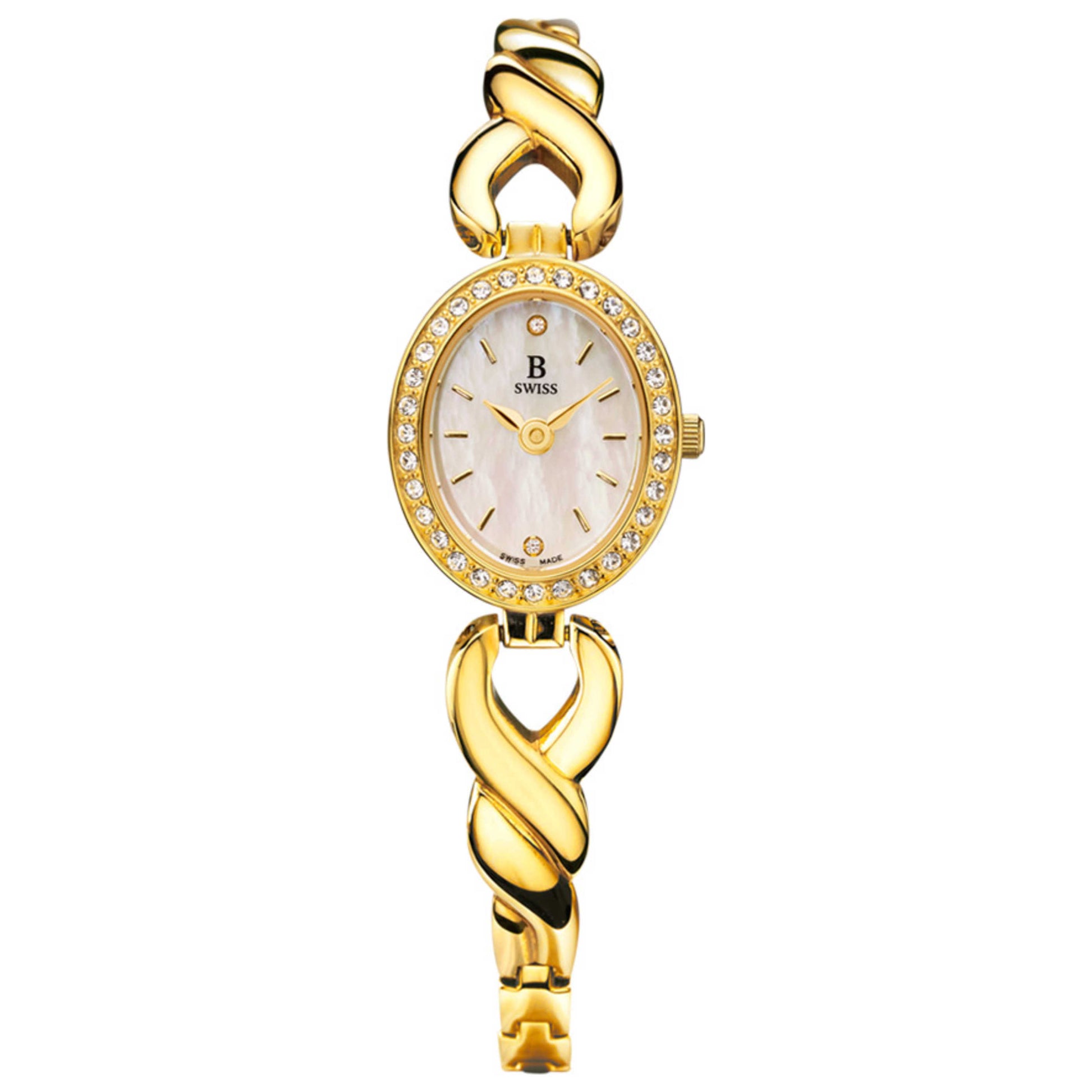 Front view of B Swiss Dress Women's Quartz Watch 00.90016.10.79.31
