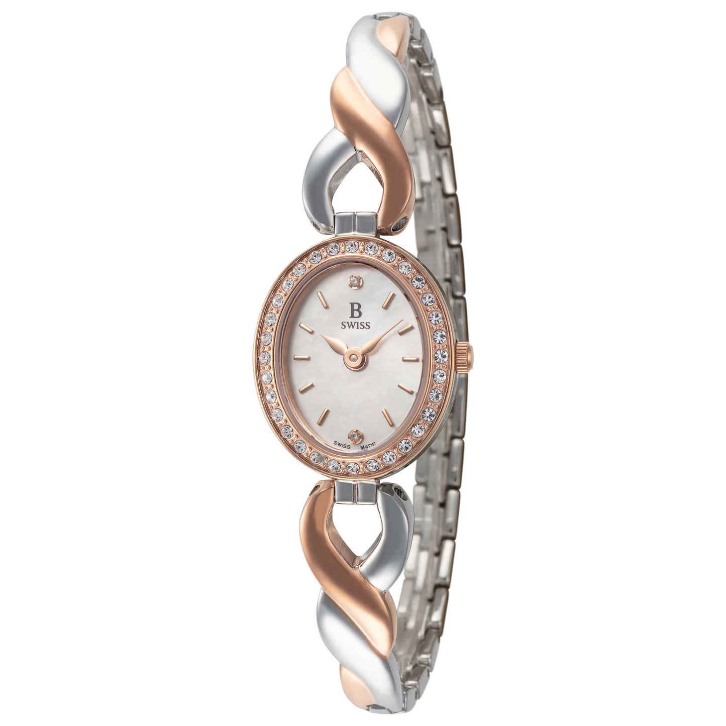 Front view of B Swiss Dress Women's Quartz Watch 00.90016.35.79.31