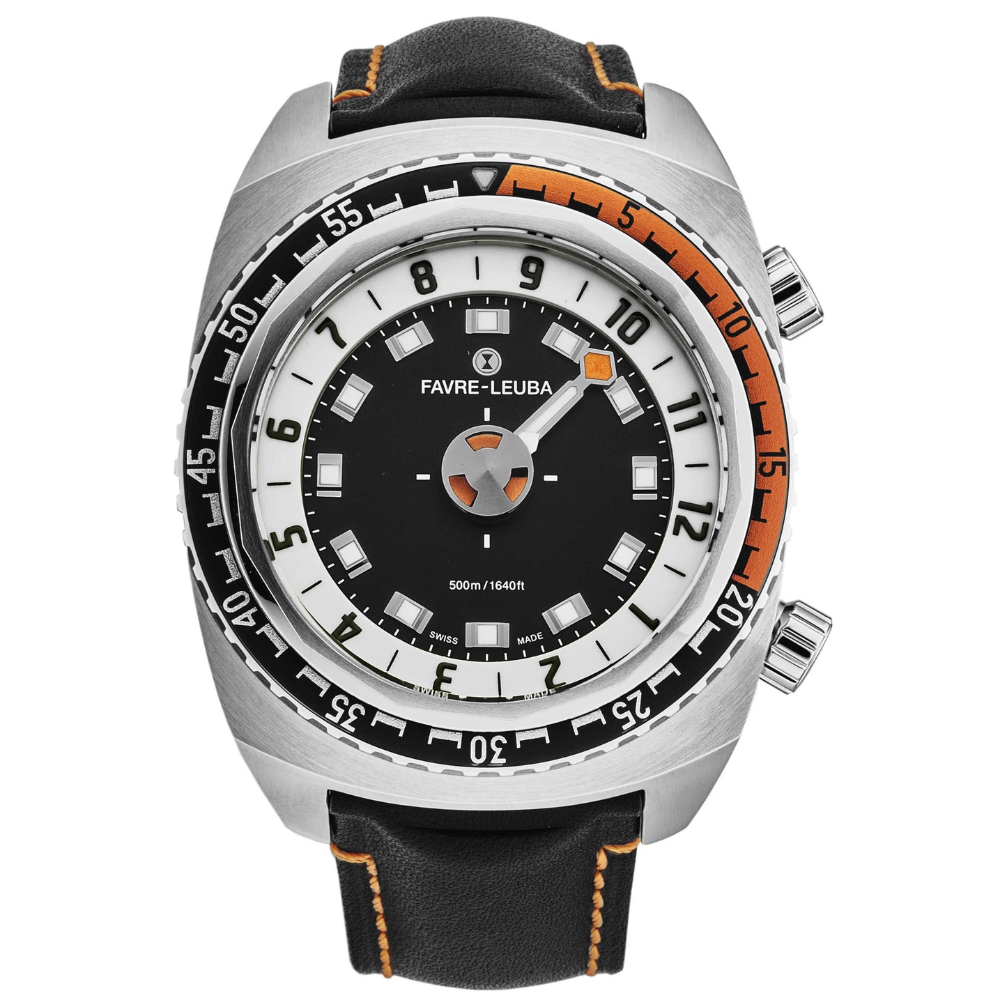 Front view of Favre-Leuba Raider Harpoon Men's Automatic Watch 001010108.13.41