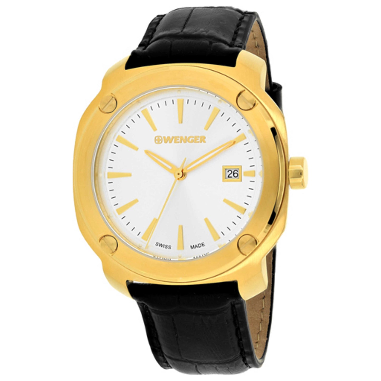 Front view of Wenger Edge Men's Quartz Watch 01-1141-113