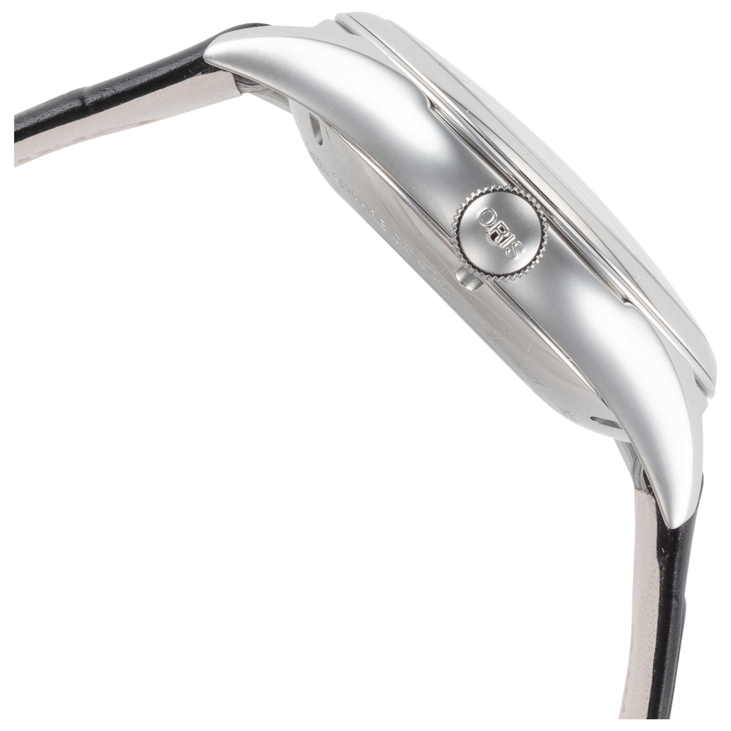 Right view of Oris Artelier Skeleton Women's Automatic Watch 01-560-7724-4051-07-5-17-64FC