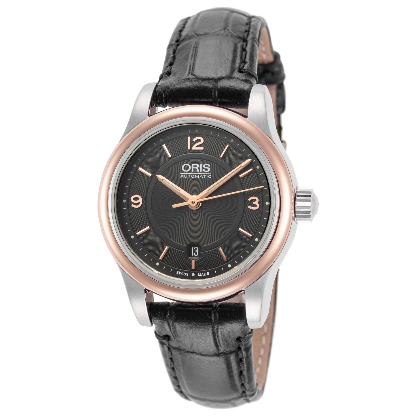 Front view of Oris Classic Women's Automatic Watch 01-561-7650-4334-07-5-14-11