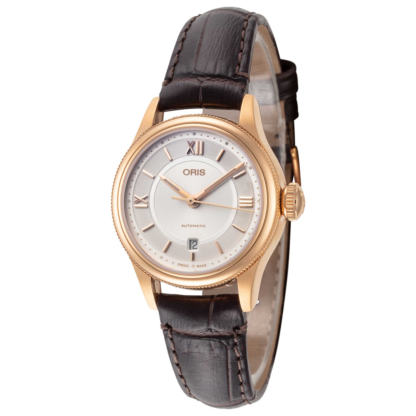 Front view of Oris Classic Date Women's Automatic Watch 01-561-7718-4871-07-6-14-32