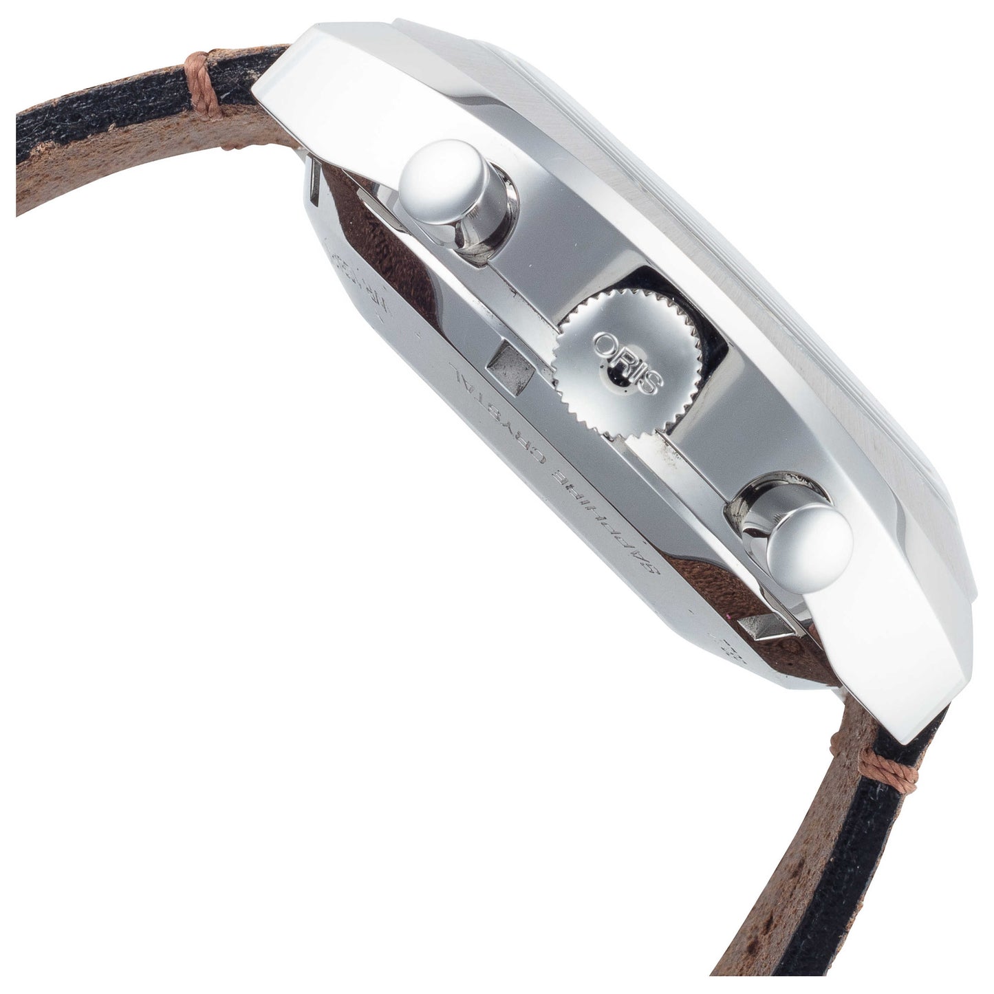 Right view of Oris Chronoris Men's Automatic Watch 01-673-7739-4034-SET-LS