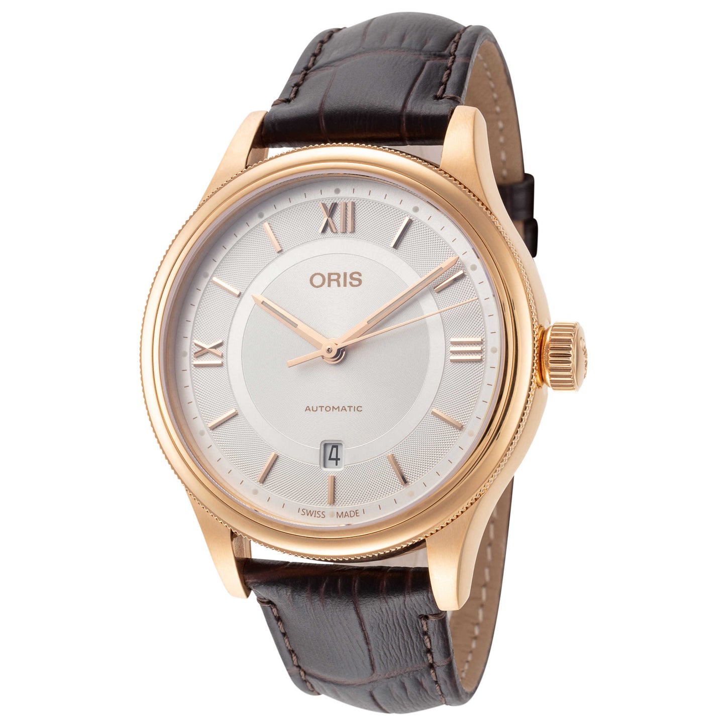 Front view of Oris Classic Date Men's Automatic Watch 01-733-7719-4871-07-6-20-32