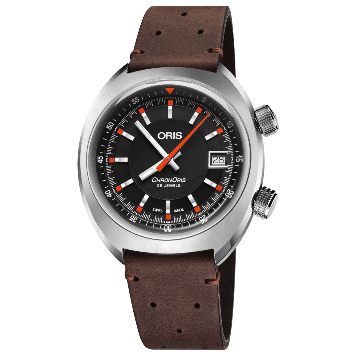 Front view of Oris Chronoris Men's Automatic Watch 01-733-7737-4054-07-5-19-45