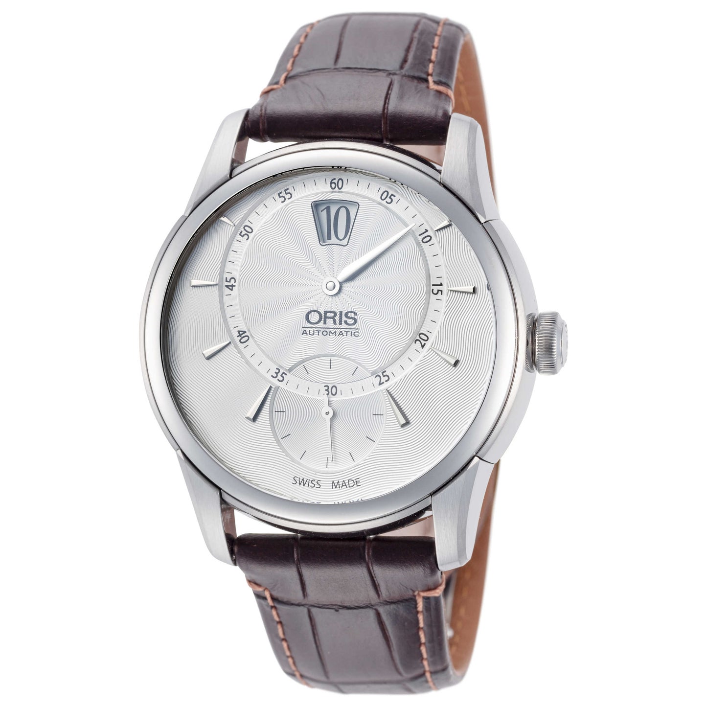 Front view of Oris Artelier Men's Automatic Watch 01-917-7702-4051-07-5-21-70FC