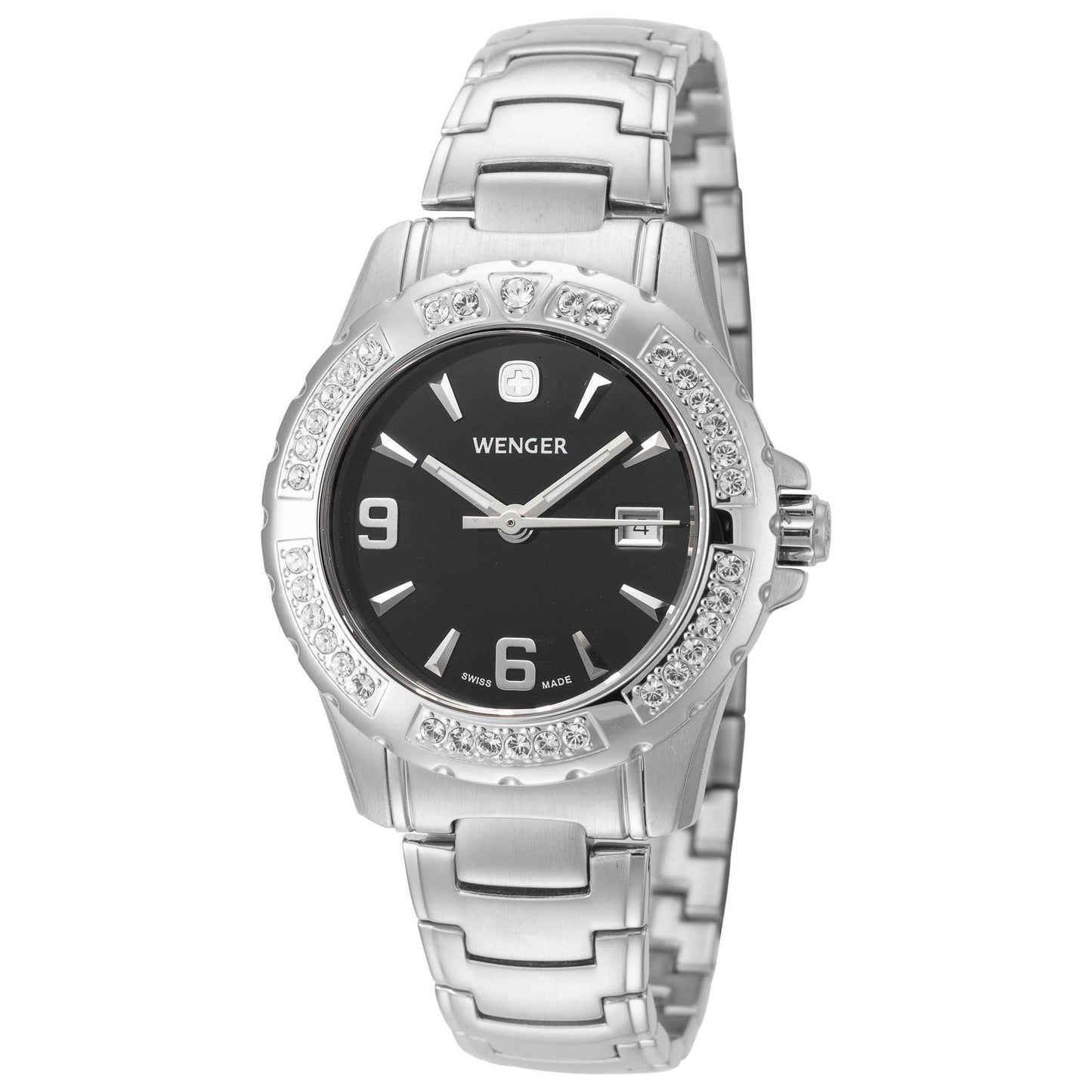 Front view of Wenger Women's Watch 01.0703.399