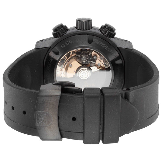 Back view of Edox CO-1 Men's Automatic Watch 01125-CCN-NR